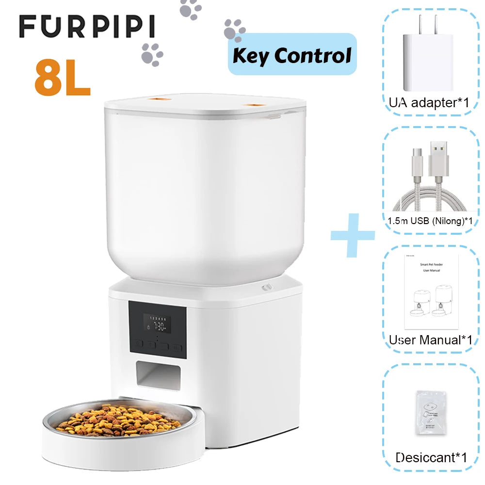 Automatic Dog Feeder Furpipi 8L
